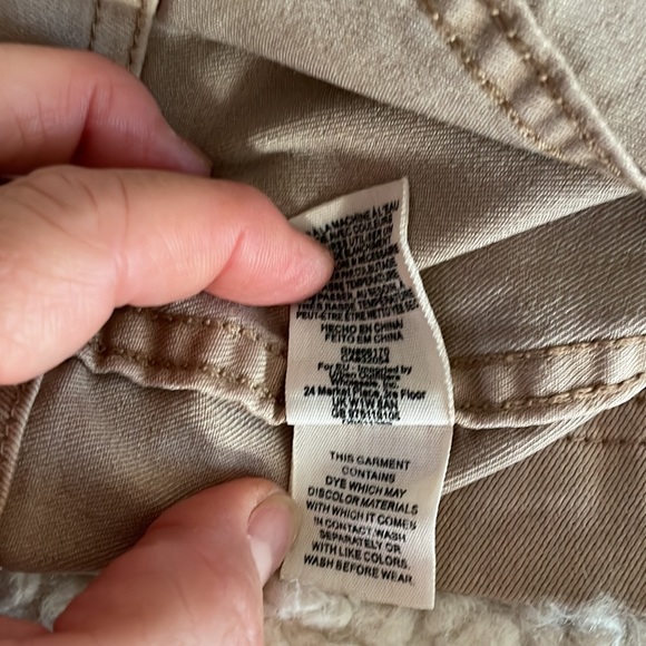 Free People Soft Denim Brown/Tan A-Line Mini Skirt - Picture 8 of 8